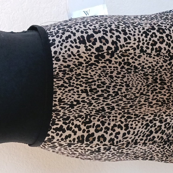 NWT Worthington cheetah skirt size 14 - Picture 2 of 5